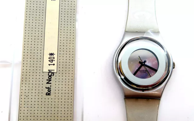 Swatch Watch BACK-UP GM140 New Old Stock 1997 with Case and Papers