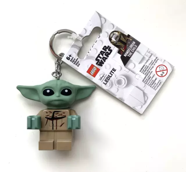 LEGO Star Wars LEDLITE Mandalorian Child Baby Yoda Schlüsselanhänger mit Licht