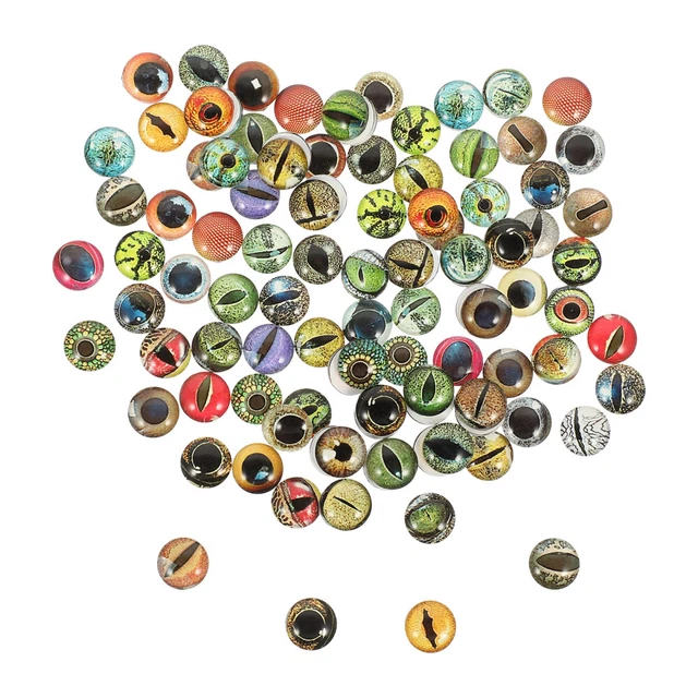 100 Pcs Leuchtender Edelstein-Patch Glas Schmuckzubehör Ornamente Kristall