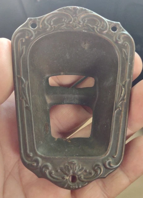 Vintage Metal Architectural Salvage Hardware Piece Used Collectible Restoration