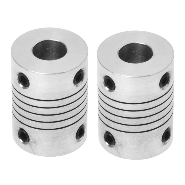 2x motor shaft 8 mm 8 mm joint screw cap coupler clutch D18L25 W4E8