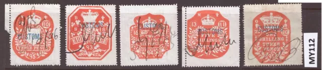 Gb Revenue Fiscal Stamp(S) My112