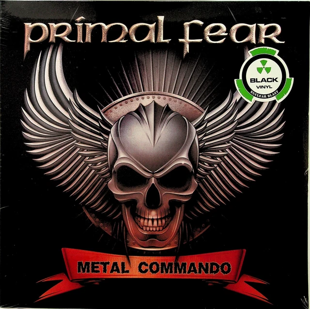 Primal Fear – Metal Commando 2-LP (NEW** 2020 Vinyl) Gamma Ray/Sinner Metal