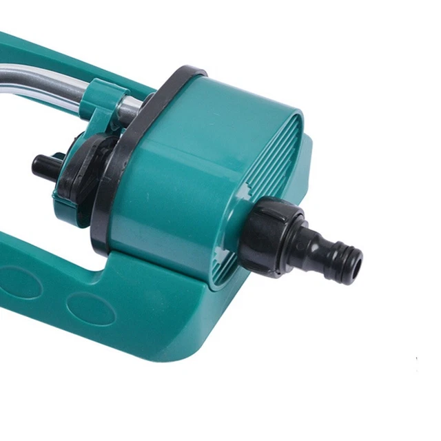 Irrigatore Oscillante Automatico Per Prato – 4 Modalità, 19 Fori, Base In Plastica E Tubo Alluminio, Per Giardino E Cortile