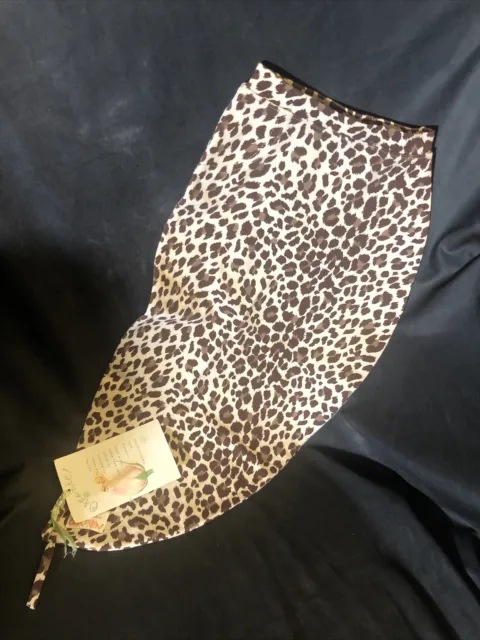 ORGANIC COTTON Cozy Cocoon Baby Swaddle Wrap Sack Cheetah Print *Made in USA*