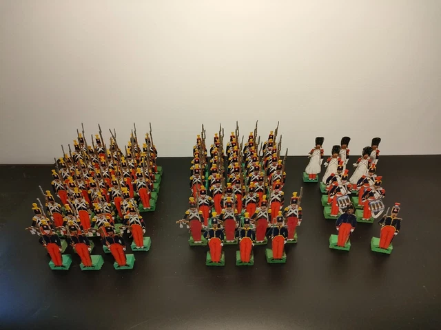 Ensemble 5 Soldats 90mm époque Empire – Hachette – Figurines Collection