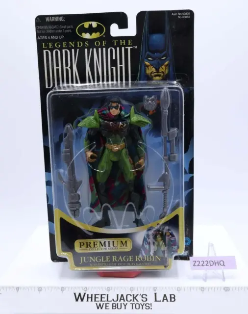 Jungle Rage Robin Legends Of The Dark Knight 1997 Kenner NEW MOSC Figure