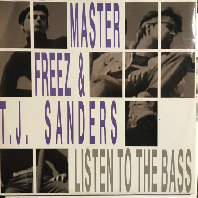 MASTER FREEZ & T J SANDERS 🔹 Listen To The Bass 🔹 Vinile 12 Mix 🔹 IRMA