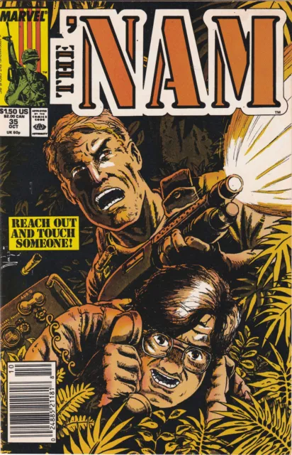 The 'Nam #35 (1986-1993) Marvel Comics, High Grade, Newsstand