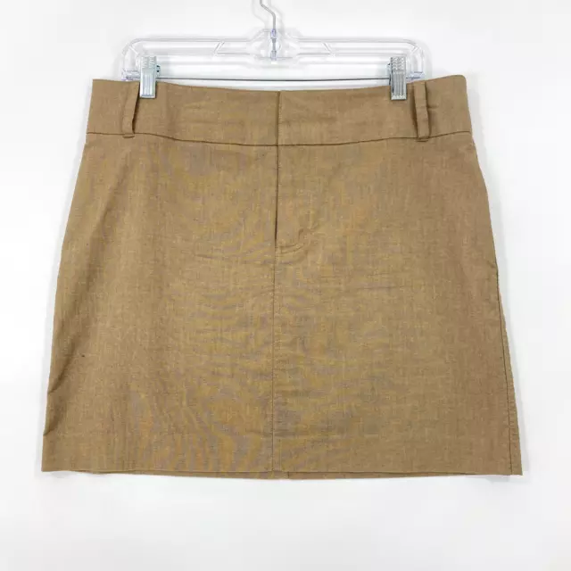 Identity by Lord & Taylor Women’s Skirt Size 12 Tan Pencil