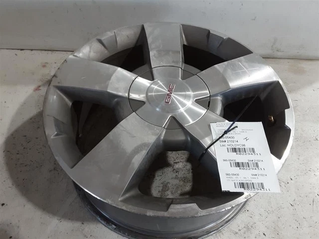 2009-2012 GMC Acadia Wheel Rim 19x7-1/2 5 Spoke Ultra Bright Finish Option P64