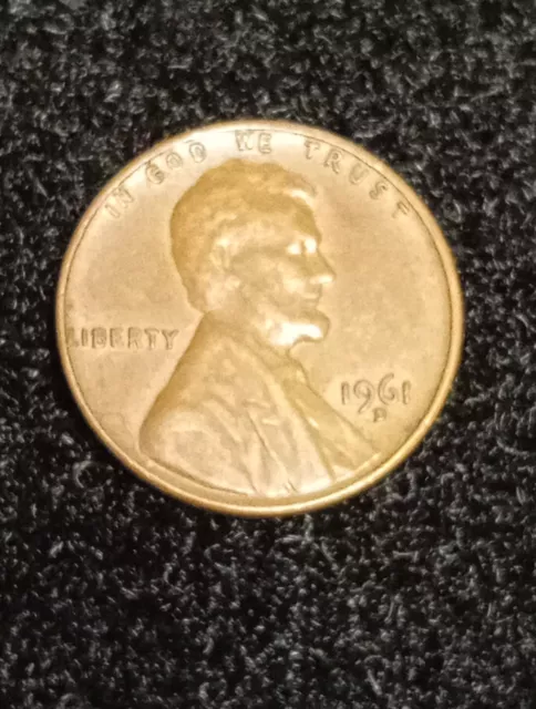 One Cent 1961 D,USA,Lincoln,gebraucht