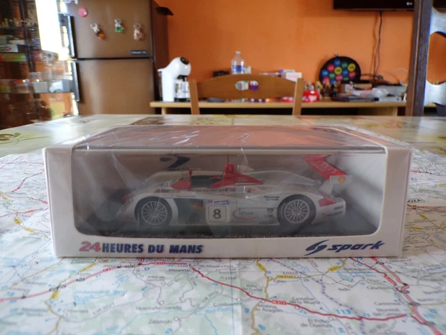 7/23 LeMans - Audi R8 24h du Mans 2004 Capello - ALTAYA 1:43