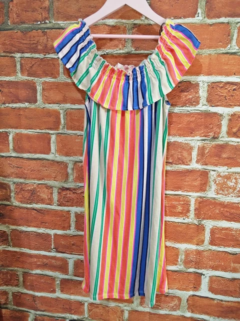 Pacchetto Ragazze Età 10-11 Anni John Lewis H&M Abiti Estivi Floreali Arcobaleno 146Cm 3
