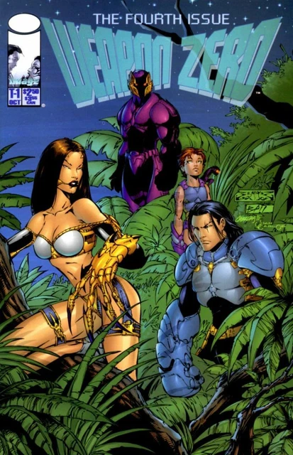 Weapon Zero (1995 1st Series) #   4 (8.0-VF) 1995