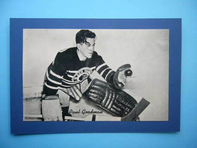 1934/43 Beehive Corn Syrup Group 1 Hockey Photo Paul Goodman Bee Hive Sharp!!