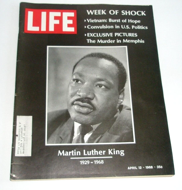 LIFE MAGAZINE APRIL 12 1968 Martin Luther King Robert Kennedy Viet Nam ...
