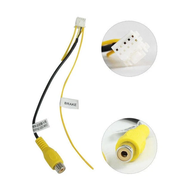 10 PIN REAR View Backup Camera Cable Adaptor For Car t 3 Android