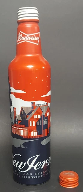 2019 Budweiser Aluminum Beer Bottle #503430 - National Park Series - NEW JERSEY