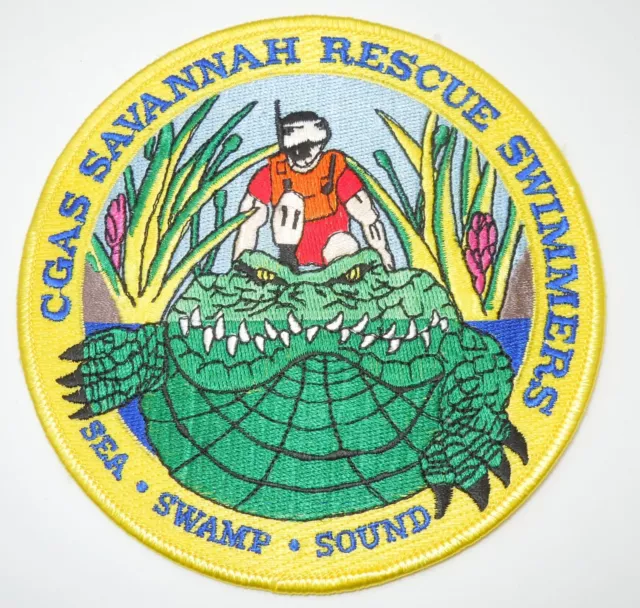 Original US Coast Guard USCG ACGAS Savannah Rescue Swimmers Patch R25