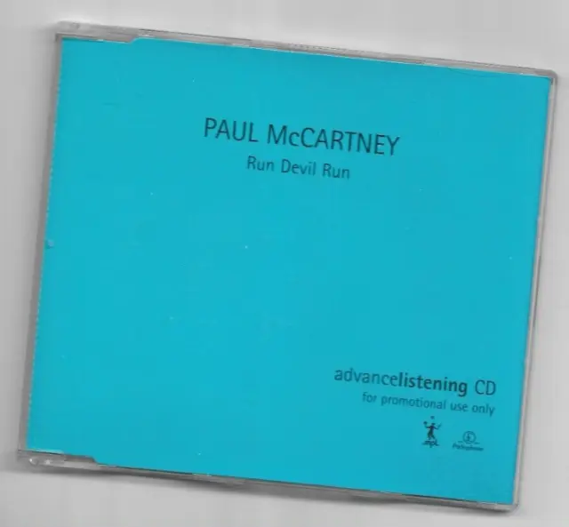 PAUL McCARTNEY : RUN DEVIL RUN ▬ CD ALBUM PROMO ▬ ft. David Gilmour