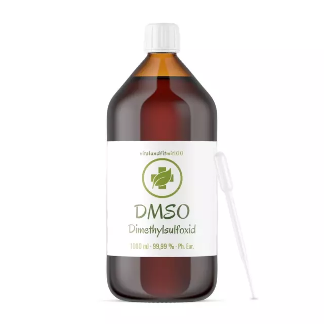 DMSO (Dimetylsulfoxid) - 1000 ml - 99,99% Ph. Eur. - Wir bieten richtiges DMSO a