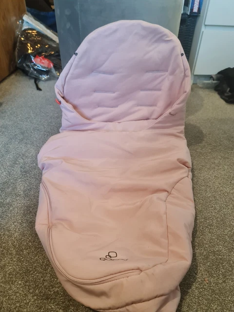 Quinny gemütliche Zehen Fußmuff Schlafsack für Buzz Moodd oder Zapp Kinderwagen rosa