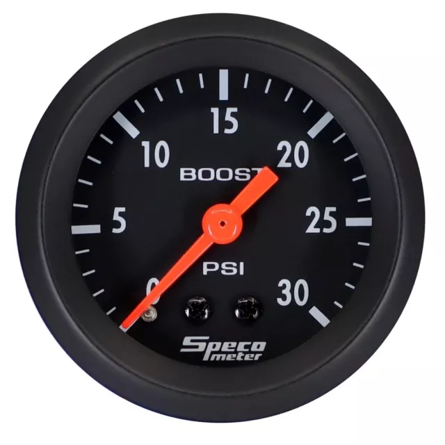 Speco Meter Street Series 0 - 30 Psi Mechanical Boost Gauge Suits Diesel 533-05