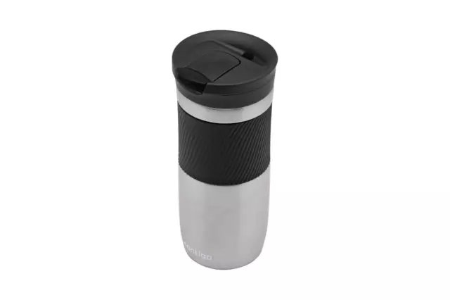 Contigo Snapseal Byron Thermobecher, Kaffeebecher to go 470ml (Stainles Steel) 2