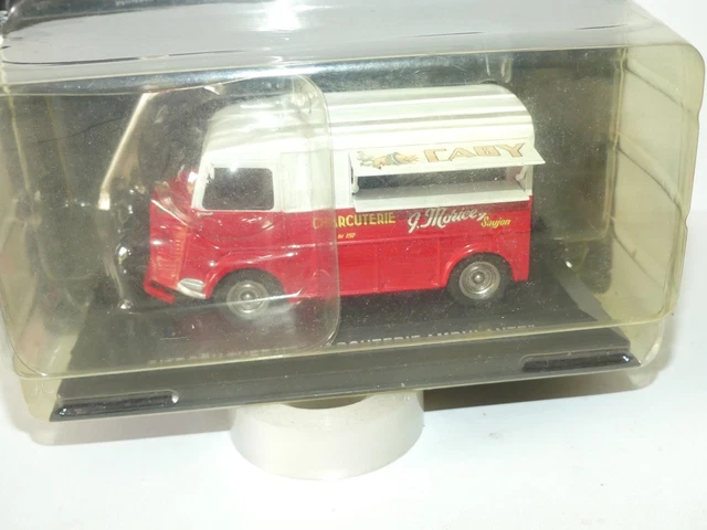 Boîte En Tôle Lithographiée CITROËN Type H 1955 Boucherie Corse - Échelle 1/20 - Décorative