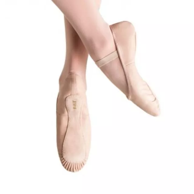 NEW BLOCH - PROLITE All LEATHER GIRLS Ballet Dance Shoes - Various sizes, Pink