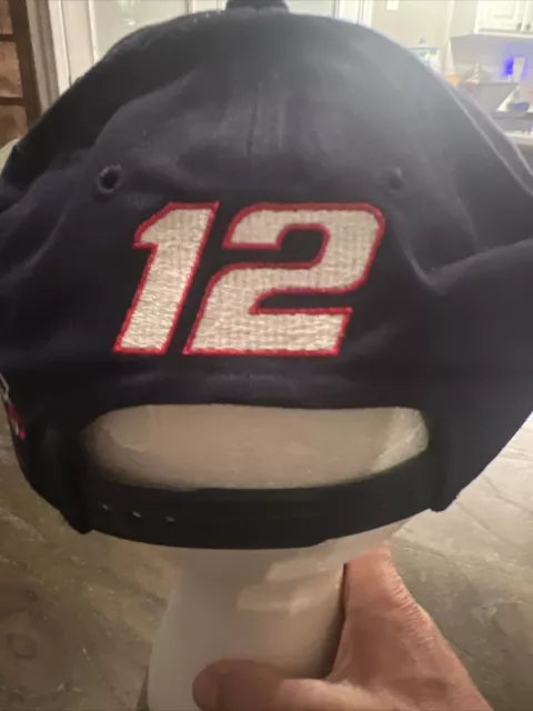 Mobil 1 Racing Jeremy Mayfield 12 Nascar Hat Adjustable Cap Chase Authentics 3