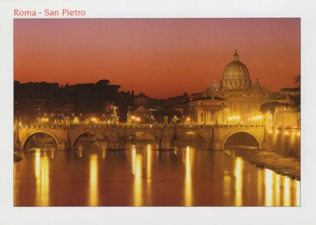 Italy Postcard - Rome / Roma - La Basilica Di San Pietro Vista Dal Tevere RR9984