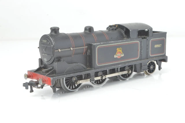 Hornby Dublo OO Gauge - 2-Rail EDL17 BR Black Tank Engine 0-6-2 No.69567 - Boxed