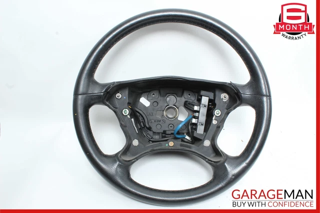 03-09 Mercedes R230 SL500 CLK550 CLK500 4 Spoke Steering Wheel Anthracite