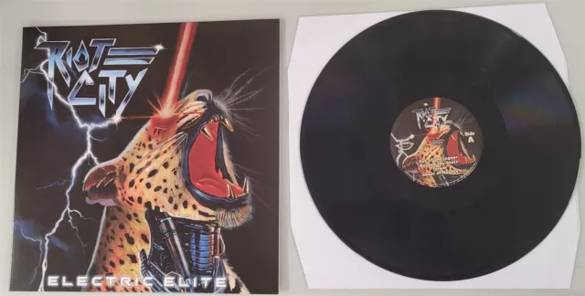 Riot City Electric Elite Black Vinyl Record new