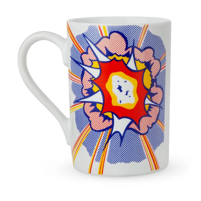 Explosion Mug ROY LICHTENSTEIN 'EXPLOSION' 1967 Porcelain Artist's Collector Mug ...