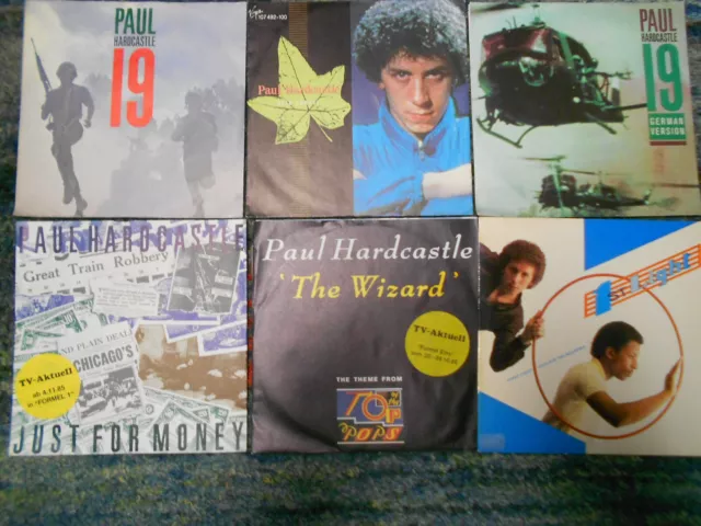 Paul Hardcastle -  Sammlung 6 Singles