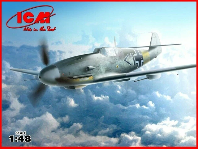 ICM 1:48 Maquette Kit Messerschmitt Bf 109F-4/R6, Allemand de Combat ICM48107