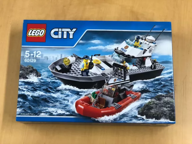 Lego city police patrol boat 60129 building toy hot sale