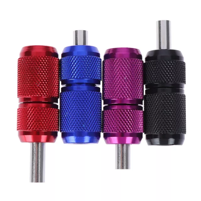 1x 22MM Aluminum Alloy Tattoo Machine Gun Grip Tube Stainless Steel NeedleO N-wf