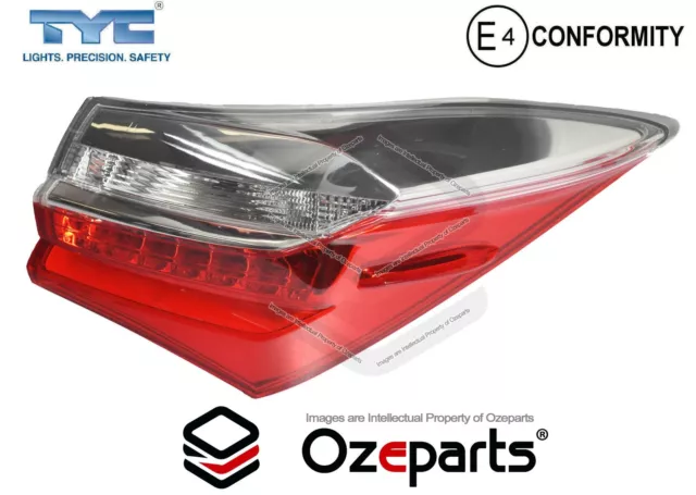 RH Right Hand Tail Light Rear Lamp LED For Toyota Corolla ZRE172 Sedan 16~19