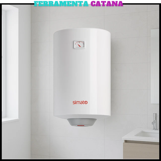 Scaldabagno Elettrico Ariston Simat 50 Litri - Verticale, Rapido, Garanzia 2 Anni