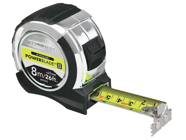 Komelon PowerBlade™ II Pocket Tape 8m/26ft (Width 27mm) KOMMPT826E