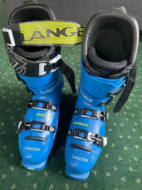 Lange Skischuh World Cup RP ZB 29,5 Power Blue 2