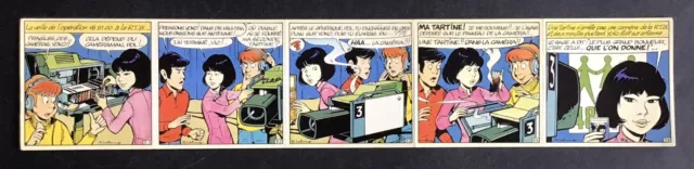 YOKO TSUNO billets tombola autocollants 1974 Opération 48 81 00 Très bon état