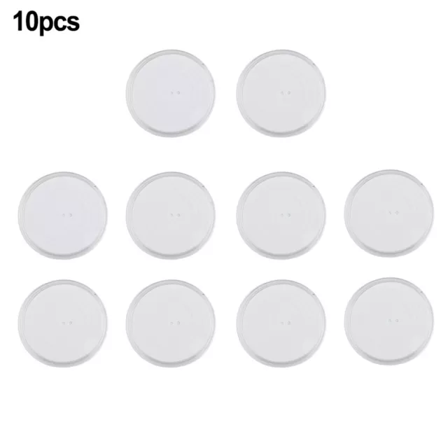 10Pcs 20 ~40mm Porte-Monnaie Rond Capsules Boîte Rangement Étui Collection Écran