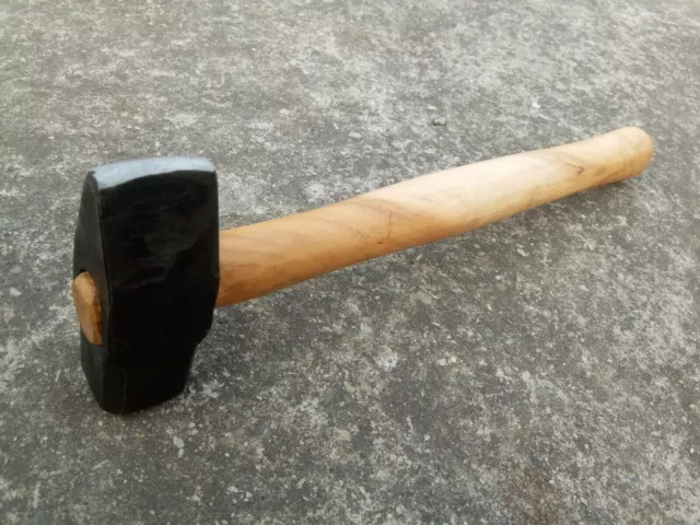 Hammer Blacksmith's,  2.5 lbs Handmade hammer straight pien hand forged Item 2