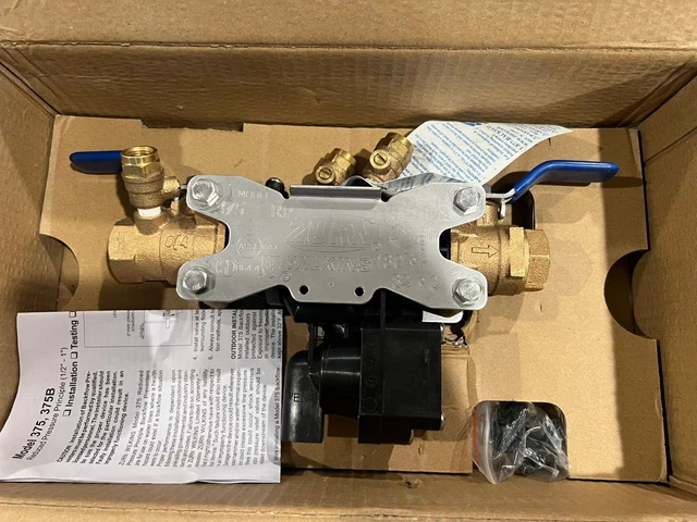 Zurn Wilkins 34-375 3/4" 375 Reduced Pressure Principle Backflow Preventer