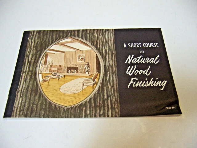 Un curso corto en acabado de madera natural #B50